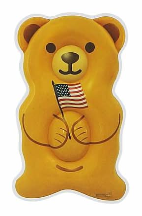 Party Pool American Bear Float Lounger