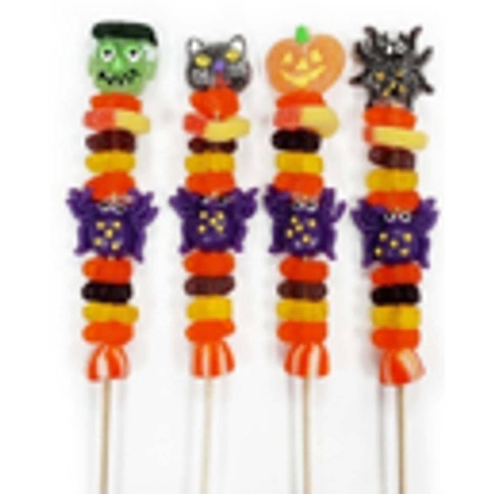 Allison's Fine Foods Sugar Skull Candy Kabobs (2.4 oz, 4 ct)