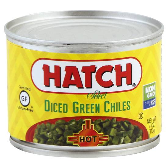 Hatch Select Hot Diced Green Chiles