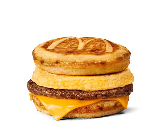 Sausage, Egg & Cheese McGriddles®