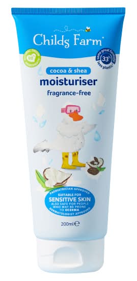 Childs Farm Cocoa & Shea Fragrance Free Moisturiser (200ml)