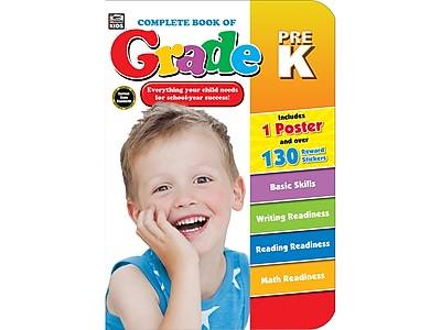 Complete Book of Grade Pre-K, Workbook (9781483813042)