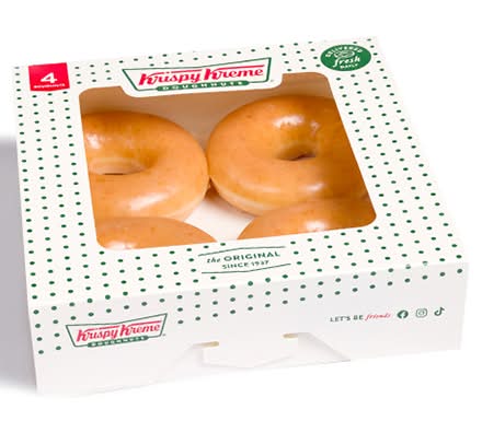 Krispy Kreme Original Glazed® 4-Pack