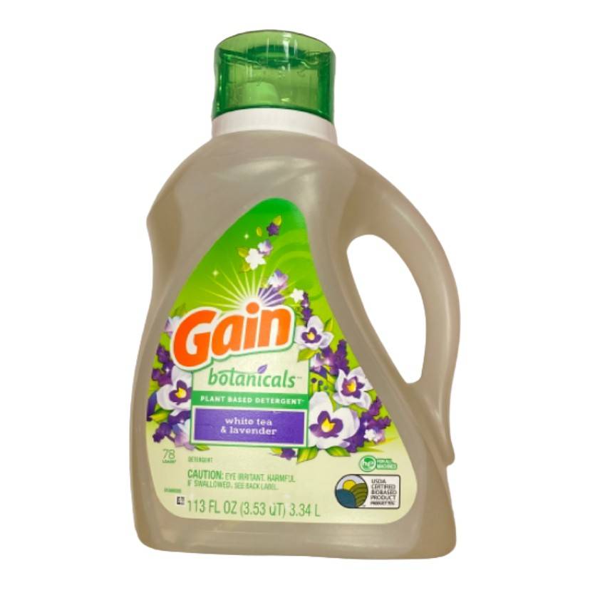 Gain Botanicals White Tea & Lavender Compatible Liquid Laundry Detergent