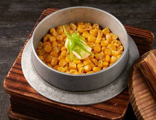 北海道玉米‧法國產艾許奶油釜飯 Sauteed Hokkaido Corn with Echire Butter Kamameshi