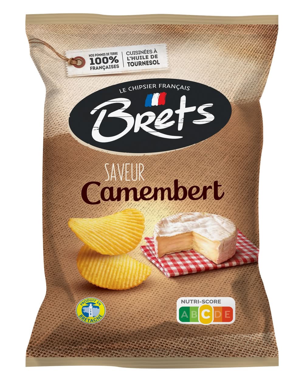 Bret's - Chips arome camembert (125g)
