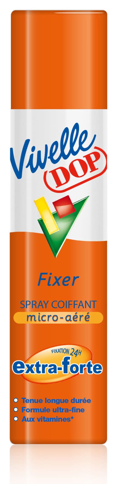 Vivelle DOP - Laque spray coiffant fixation extra forte vitamines 24h (250ml)