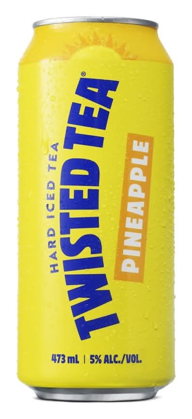 Twisted Tea Hard Iced Tea, Pineapple (473 ml)