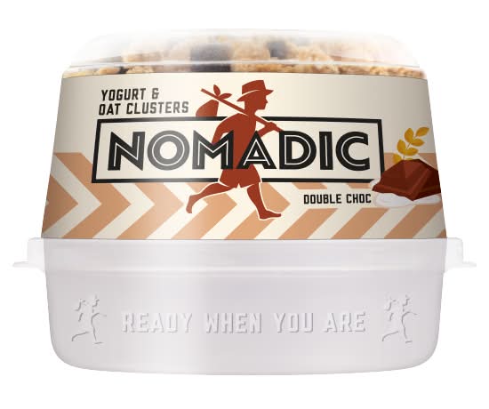 Nomadic Yogurt & Oat Clusters Double Choc (169g)