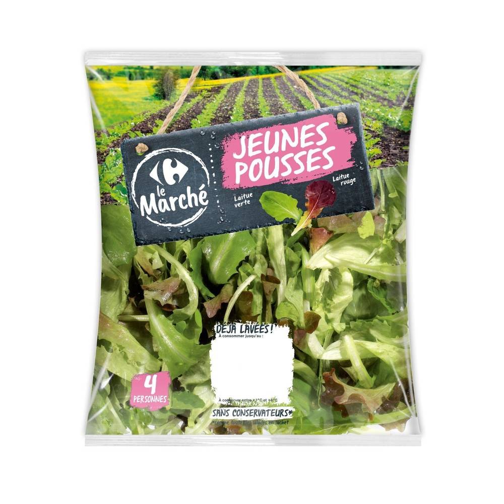 Carrefour Le Marché - Salade jeunes pousses