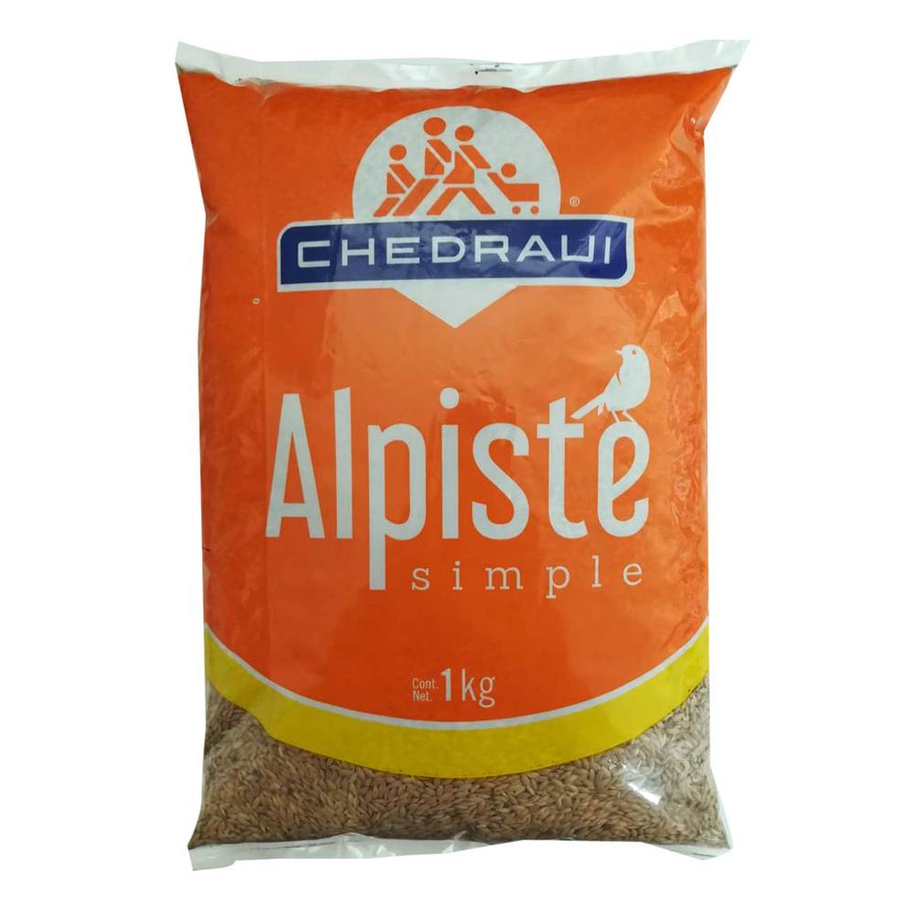 Chedraui alpiste simple (1 kg)