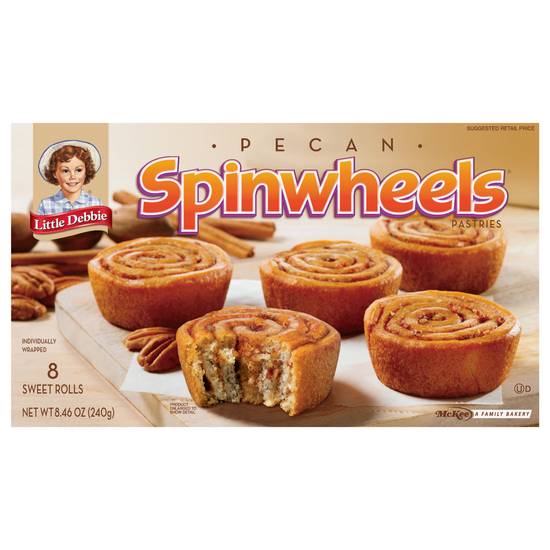 Little Debbie Pecan Spinwheels Sweet Rolls