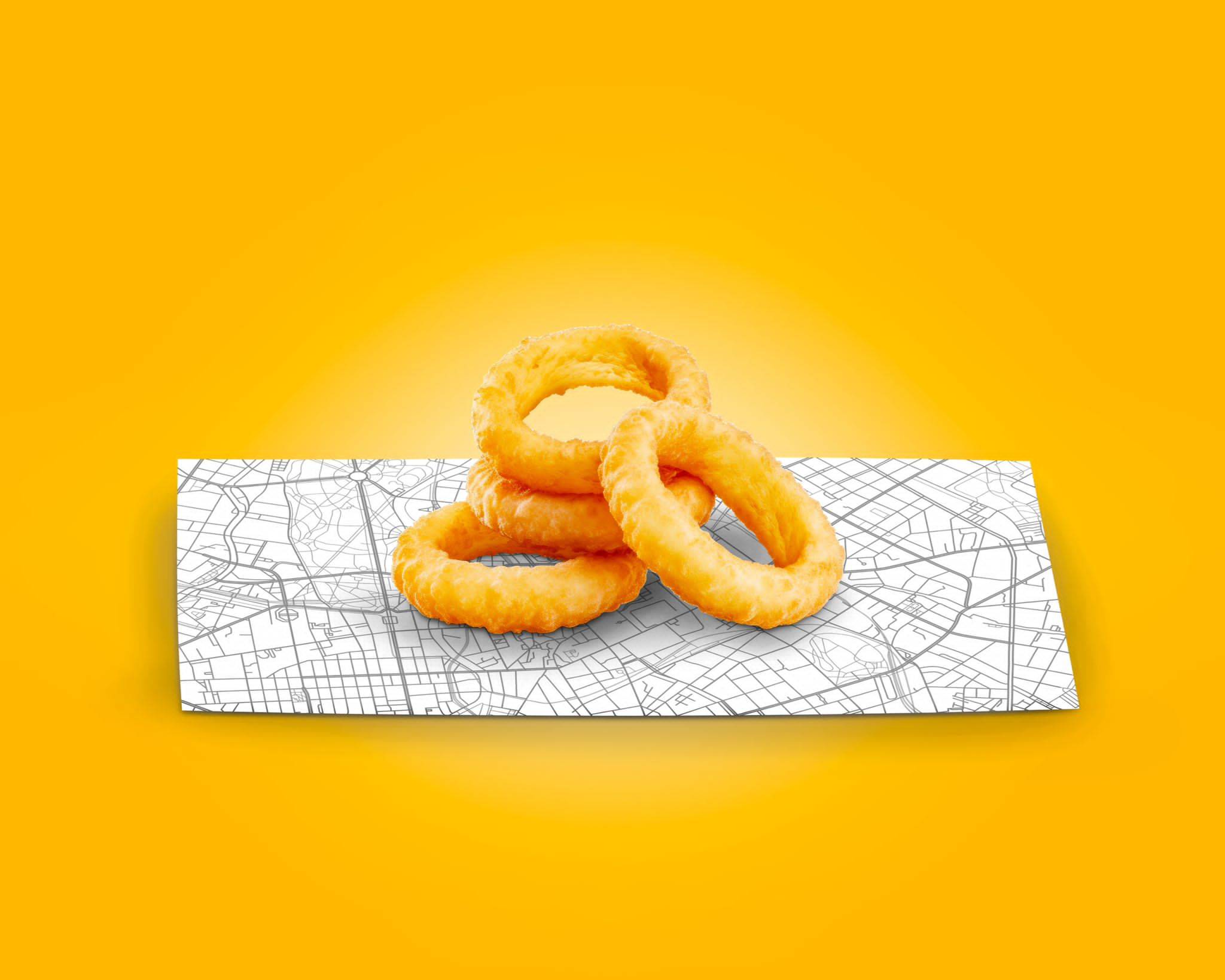 Onion rings x 5
