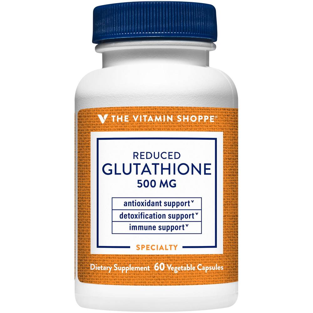 The Vitamin Shoppe Reduced Glutathione Antioxidant 500mg