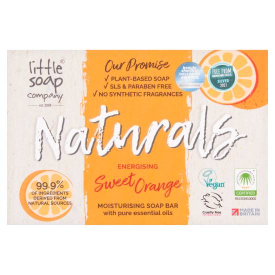 Little Soap Company Naturals Orange Soap Bar