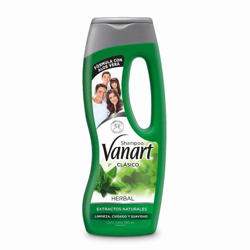 Vanart shampoo clásico de hierbas (botella 750 ml)