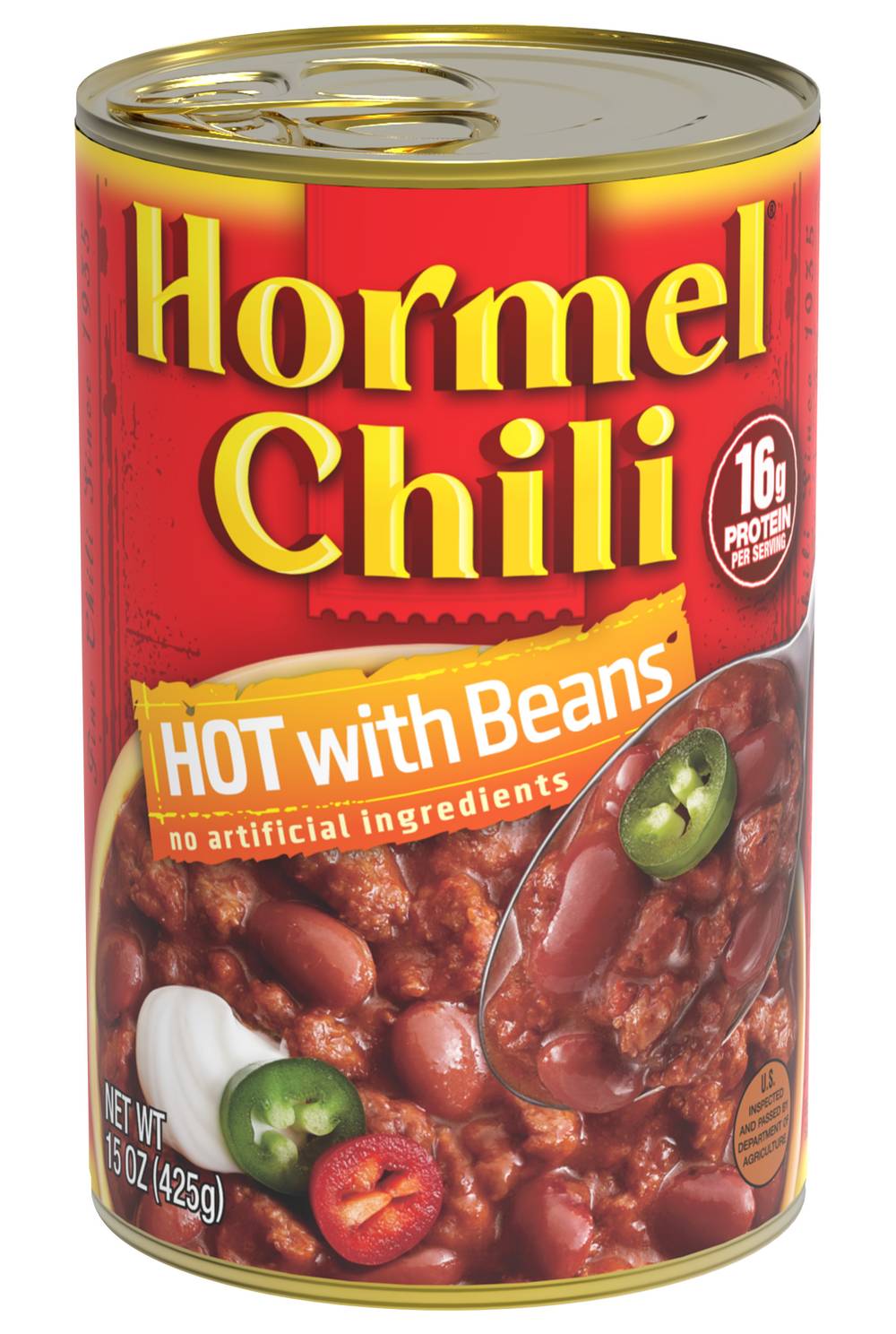 Hormel Chili Hot With Beans (15 oz)
