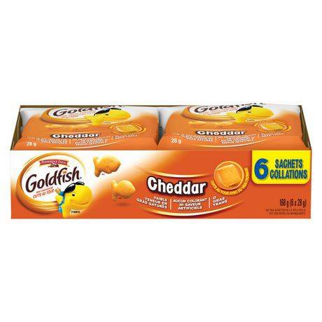 Goldfish Cheddar Snack pack (6 units, 163 g)