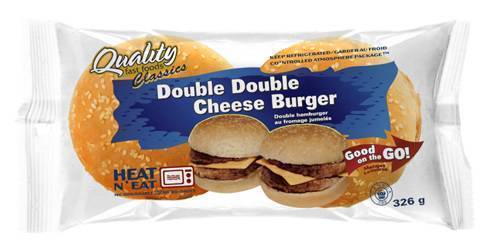 Quality Double Double Cheeseburger (1 Each)