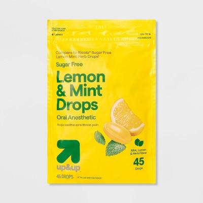 up&up Lemon Mint Herb Drops (45 ct)