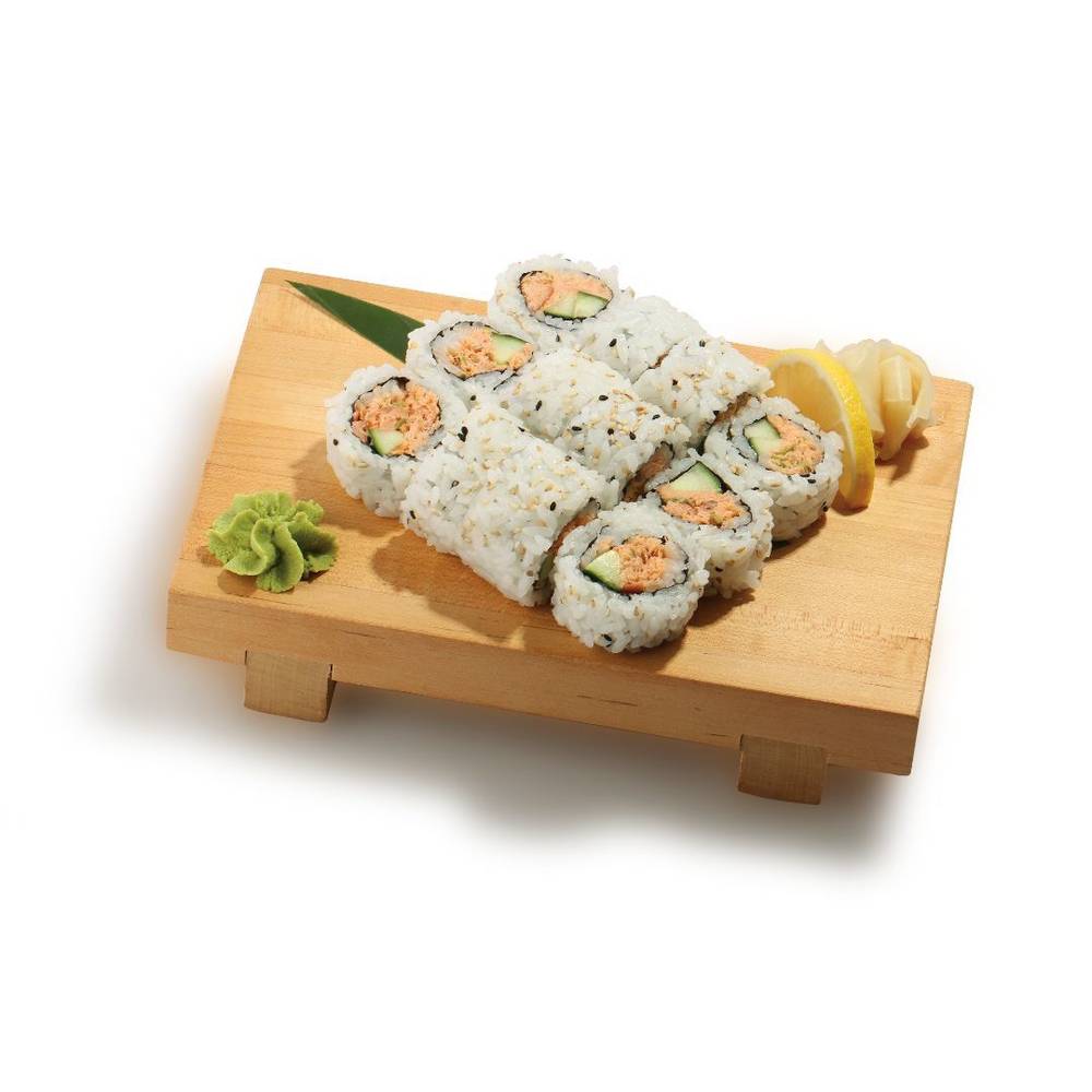 Sushi With Gusto Spicy Salmon Roll (12 Pieces)