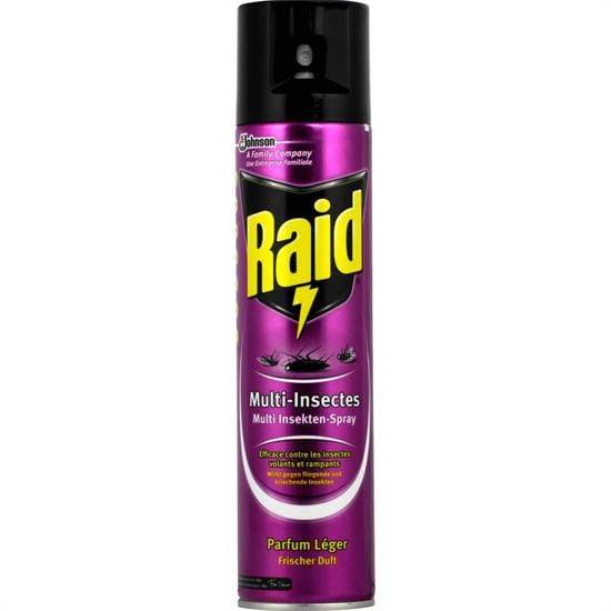Anti-Insecte Et Punaises Action Rapide RAID - le spray de 400mL