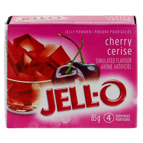 Jell-O Cherry Jelly Powder (85g)