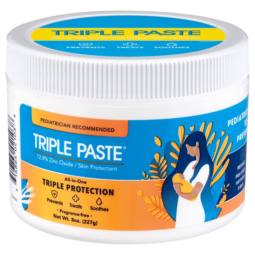 Triple Paste Diaper Rash Cream (8 oz)