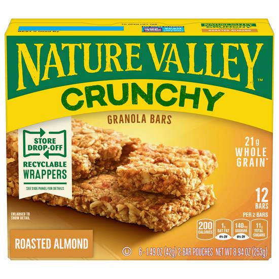Nature Valley Crunchy Roasted Almond Granola Bars