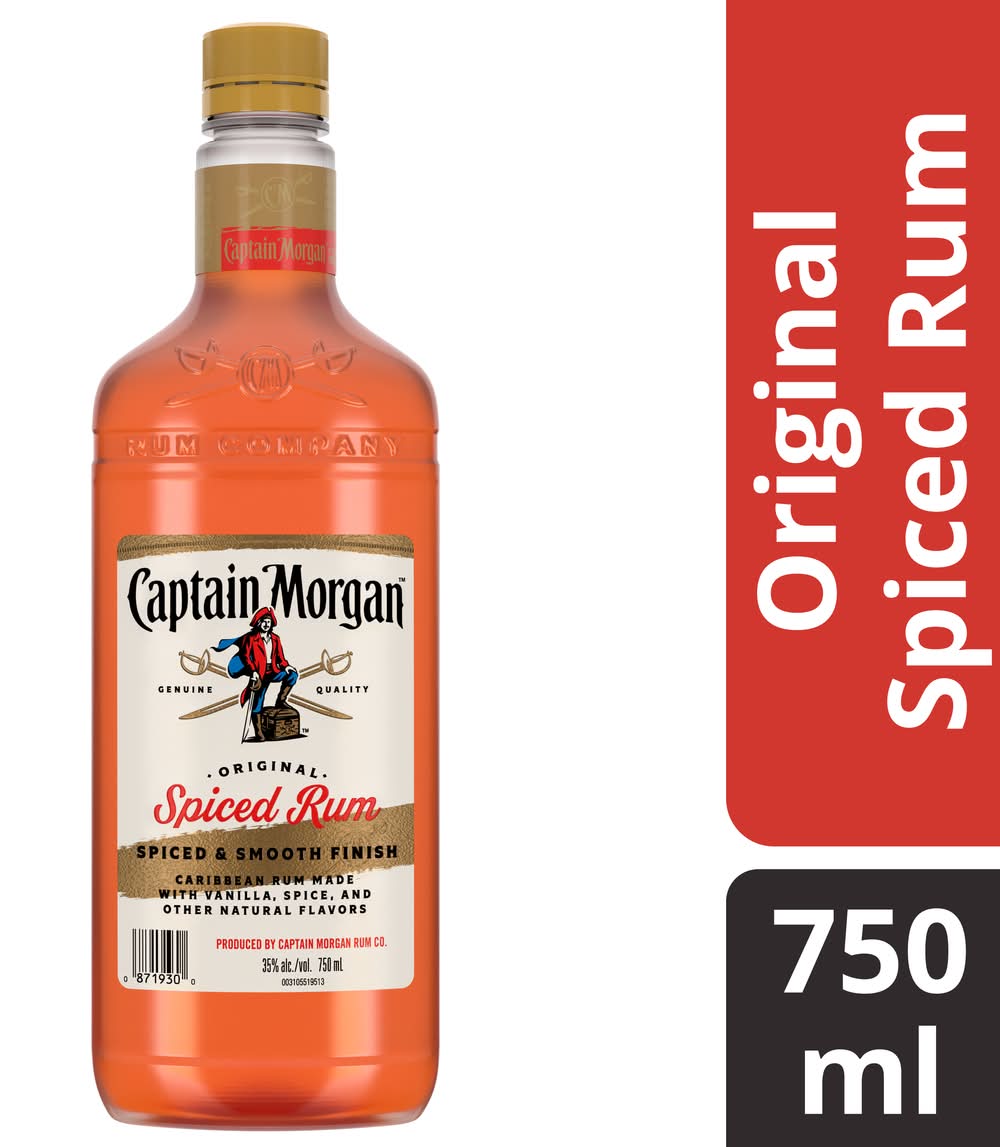 Captain Morgan Original Spiced Rum (750 ml)