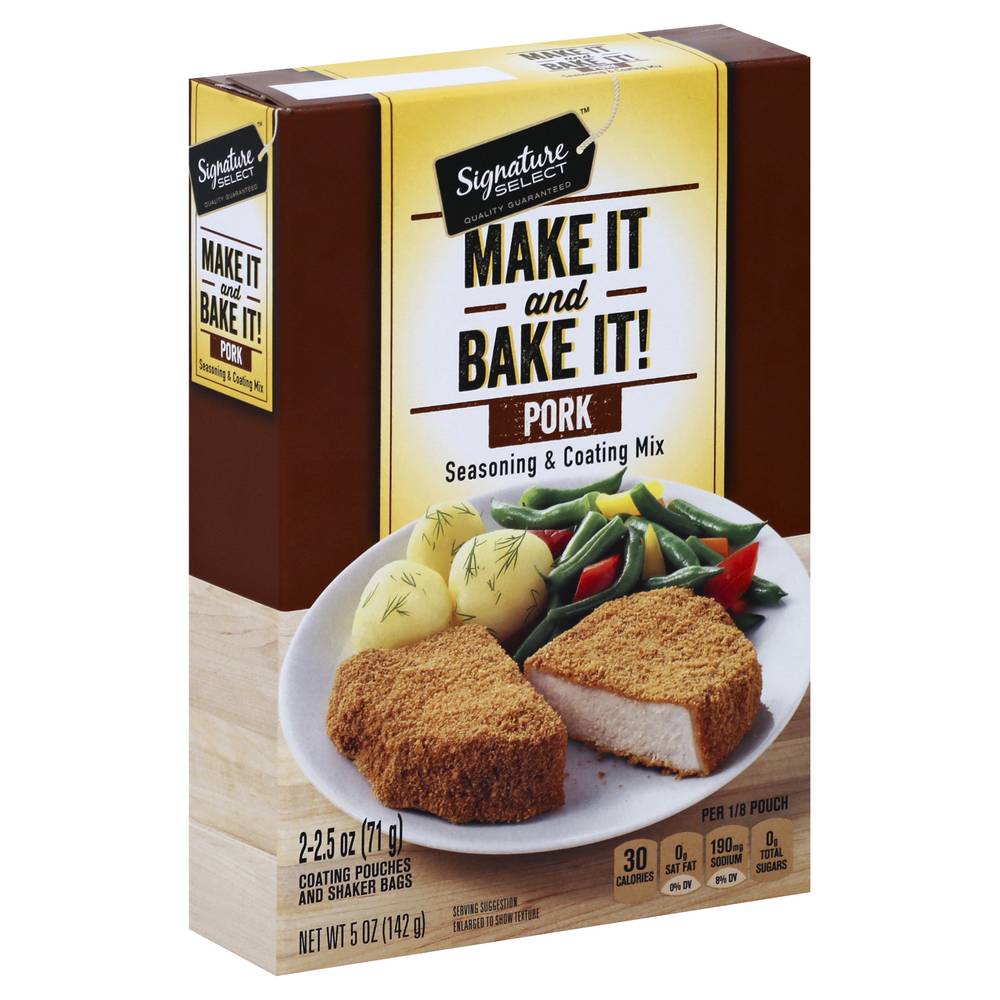 Signature Select Make It and Bake It Seasoning & Coating Mix Pork (2 ct)