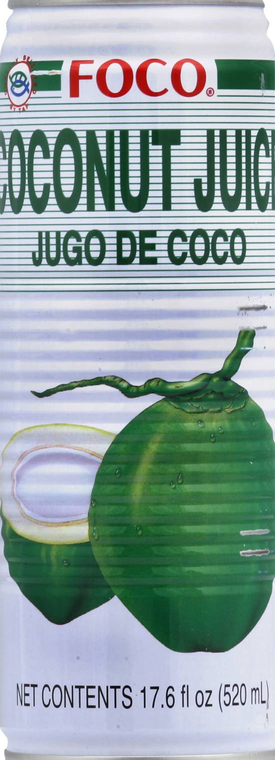 Foco Coconut Juice (17.6 fl oz)