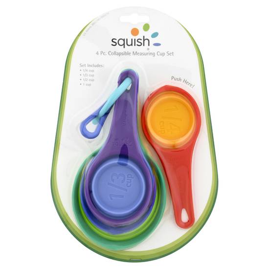 Squish Collapsible Measuring Cup & Spoon Set - Shop Utensils & Gadgets at  H-E-B
