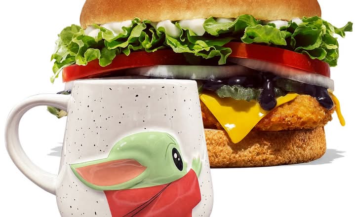 Mandalorian Chicken and Mug