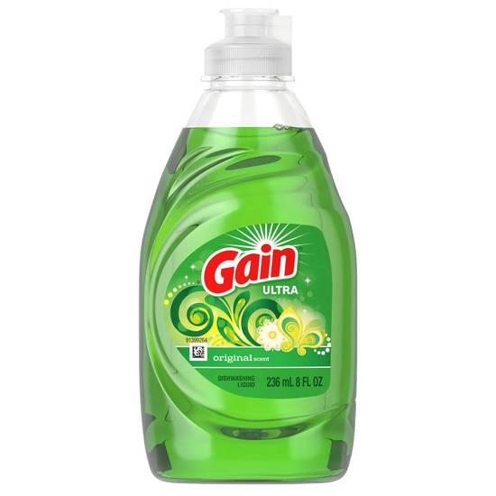 Gain Ultra Original Liquid Dish Soap 8oz