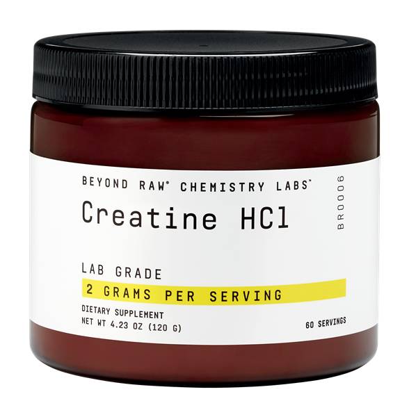 Beyond Raw Chemistry Labs Creatine HCL