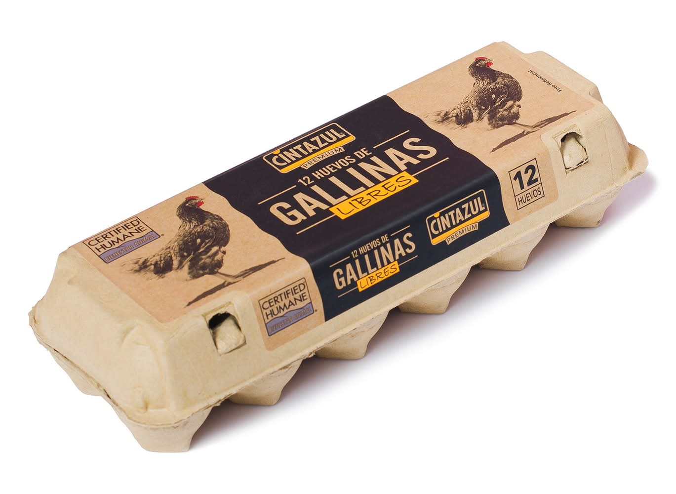 Cintazul · Huevos de gallinas libres (12 un)