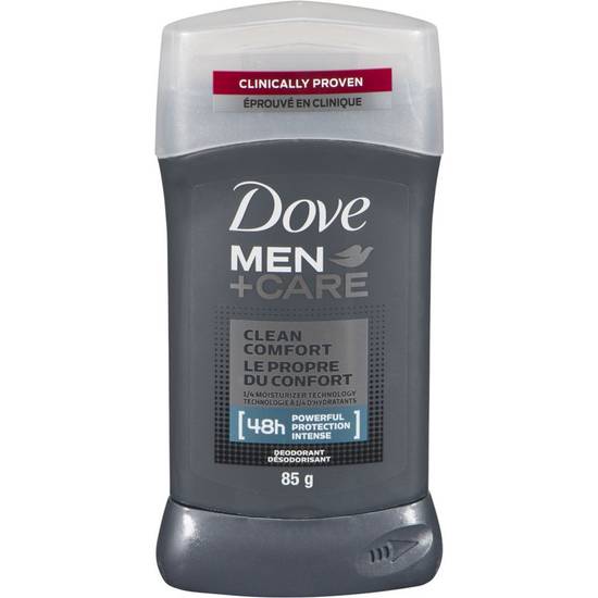 Dove Men · Men+Care deodorant clean comfort - Désodorisant en bâton 1/4 d'hydratant au parfum le propre du confort, Men+Care