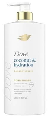Dove Beauty Beauty Coconut Hydration Hair Conditioner Pump (28 fl oz)