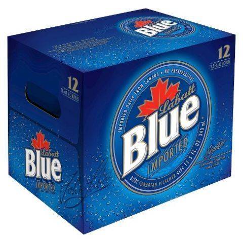 Labatt Blue 12 pack 12 oz Bottles