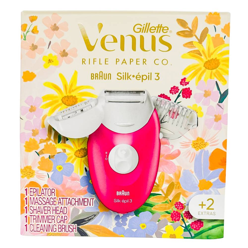 Venus Rifle Paper Co. + Epilator With Shaver & Trimmer