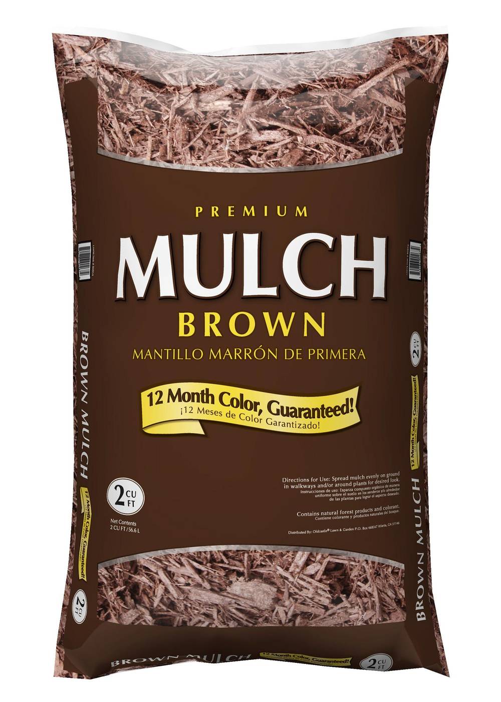 2 Dark Brown Mulch | 90954