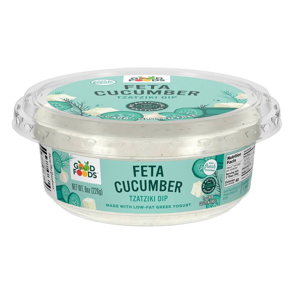 Good Foods Feta Cucumber Tzatziki Dip (8 oz)