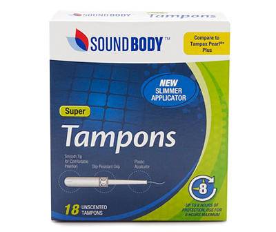 Sound Body Super Tampons