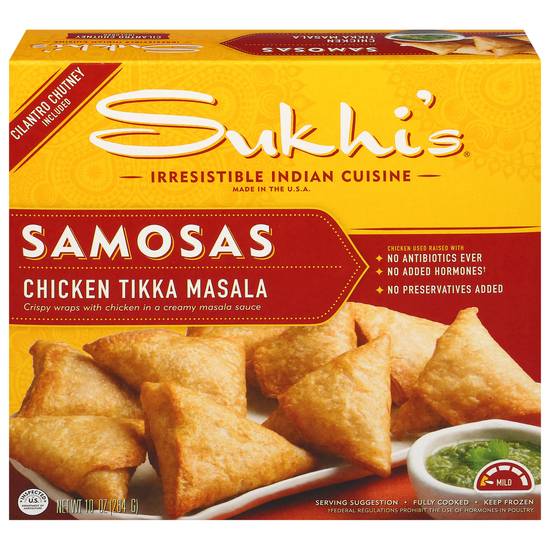 Sukhi's Samosas Chicken Tikka Masala