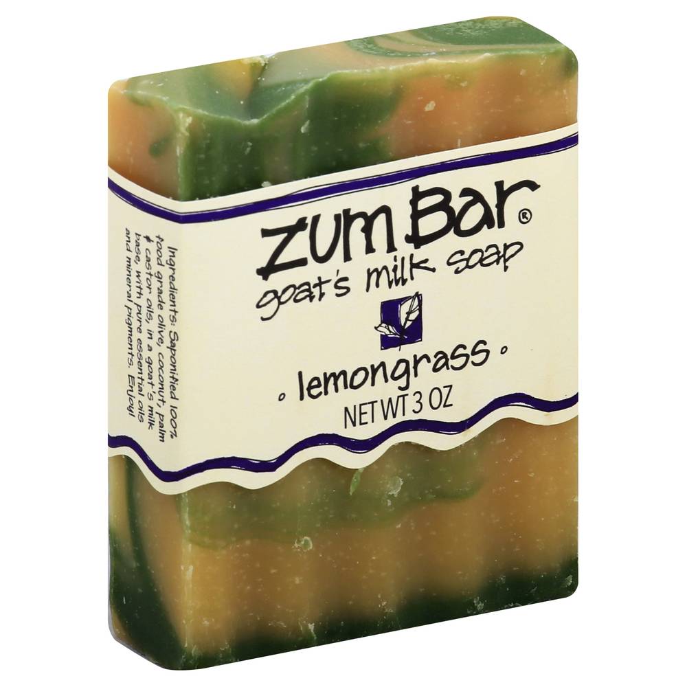 Zum Bar Lemongrass Goat's Milk Soap