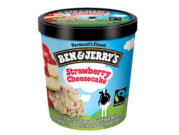 Ben and Jerry’s Strawberry Cheesecake