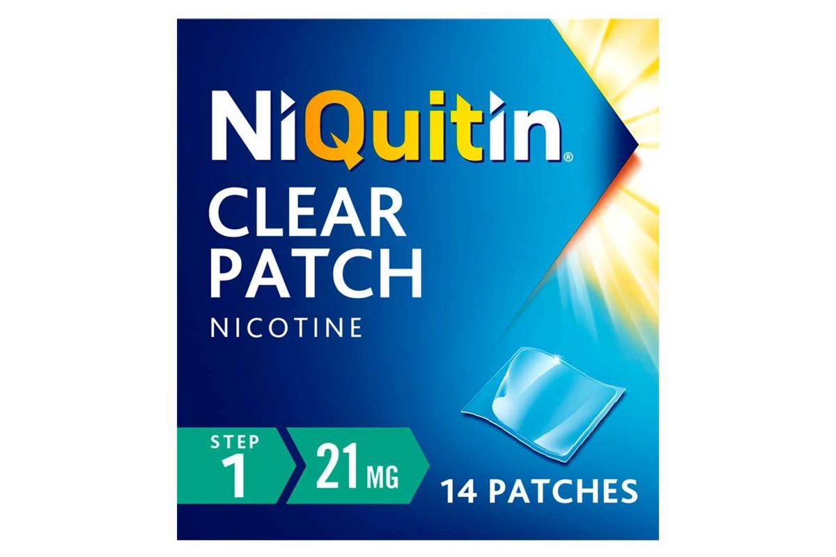 NiQuitin Clear Patch 21mg - 14 Patches - Step 1