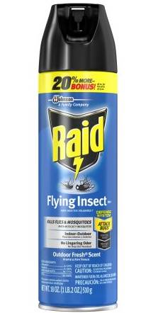Raid - Insect Killer Spray - 12/15 oz Can