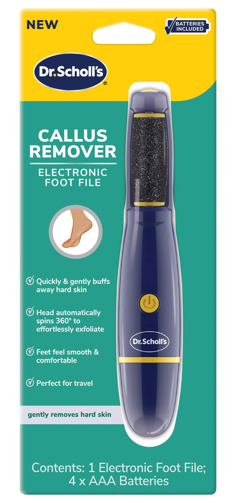 Dr. Scholl's Callus Remover Electronic Foot File
